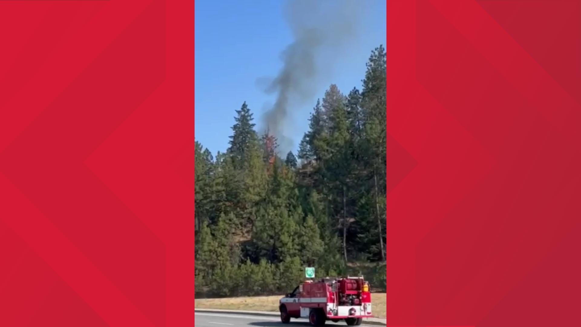 Fire crews responding to reported brush fire in Spokane Valley | krem.com