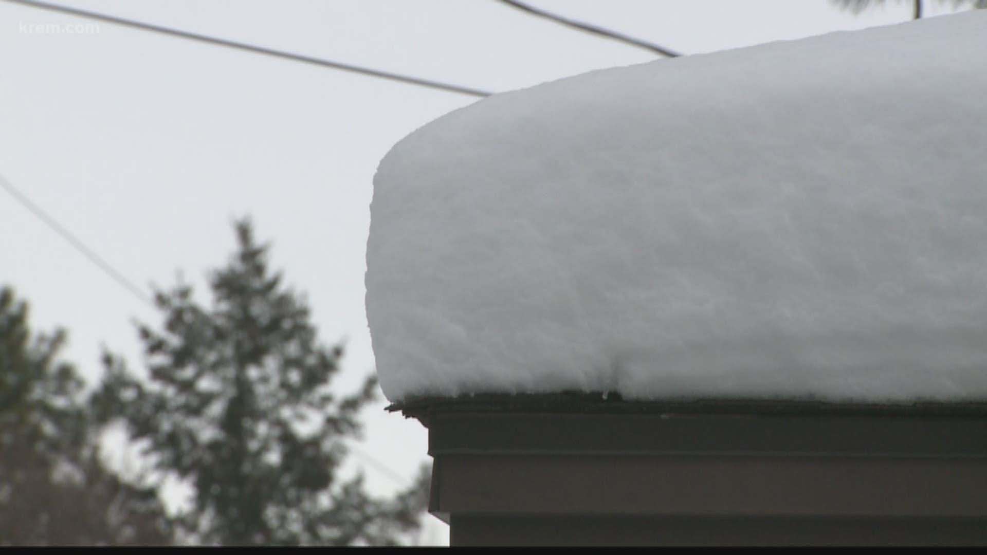 Snow can weigh down the structure of your roof. KREM's Shayna Waltower spoke with a roofing expert about if and when you should shovel your roof.