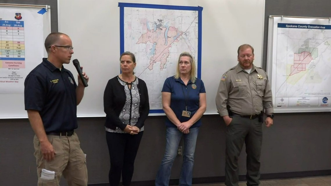 Officials lower evacuations for some areas of Medical Lake - Vimarsana News
