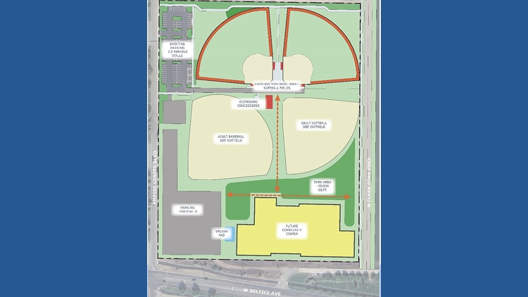 First phase of Montrose Sports Complex nears completion | krem.com