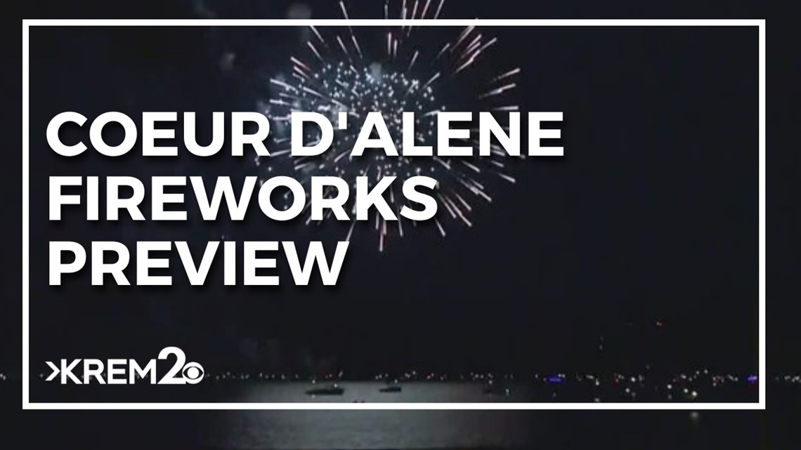 Coeur d'Alene's fireworks show preview