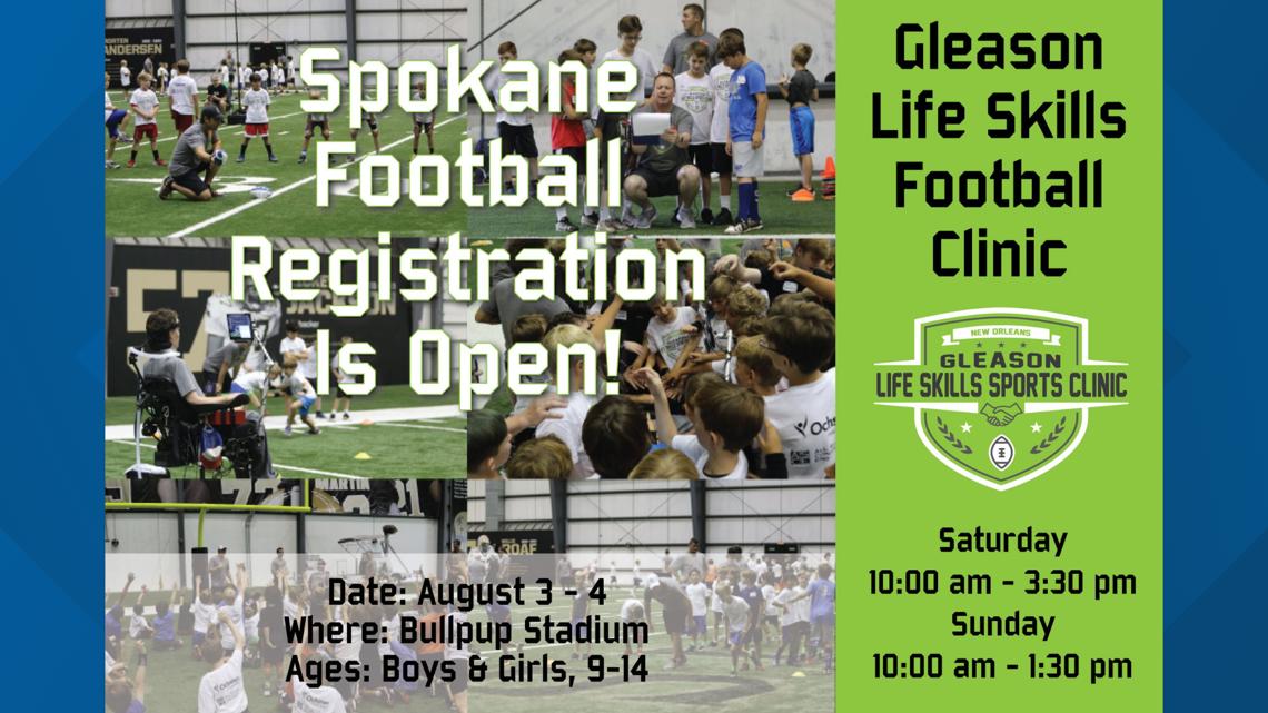 Registration open for Gleason Life Skills Football Clinic
