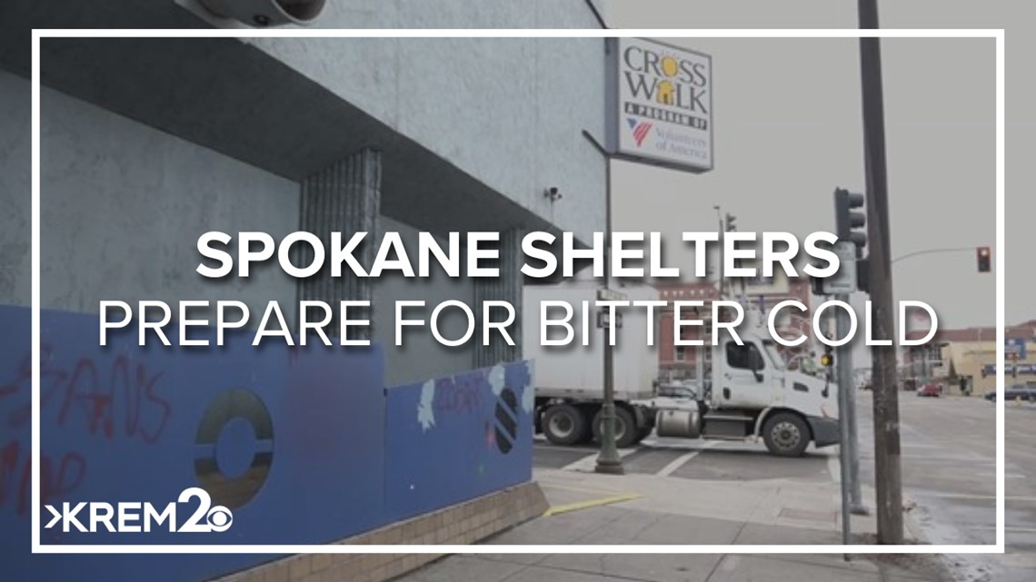 Spokane shelters preparing for major drop in temperatures