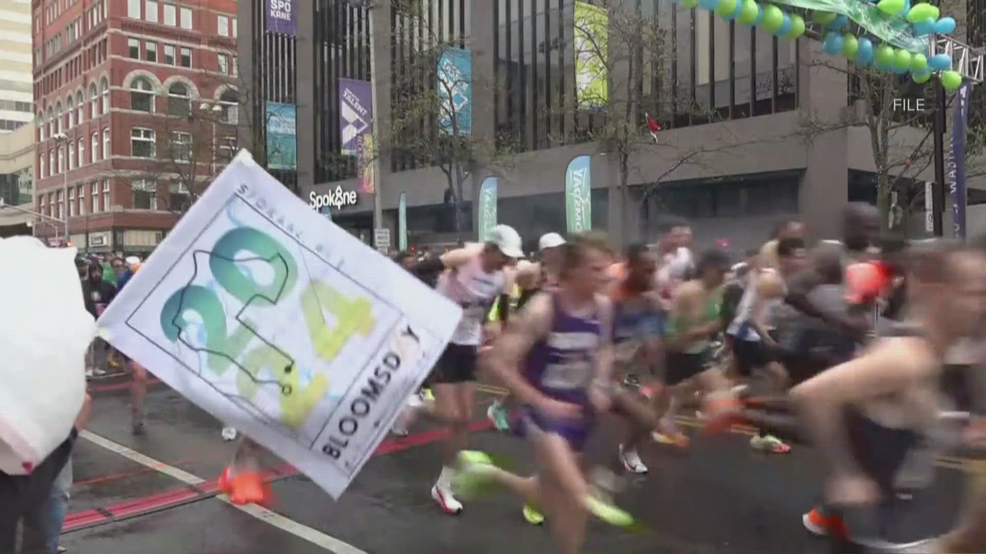 ​Runners, walkers and others will take to the starting line for the 49th annual Bloomsday Race in Spokane this Sunday, May 4.