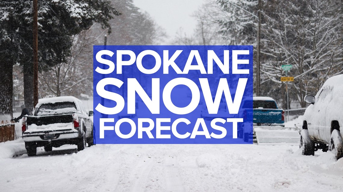 Spokane snowstorm Updated snow totals & forecast