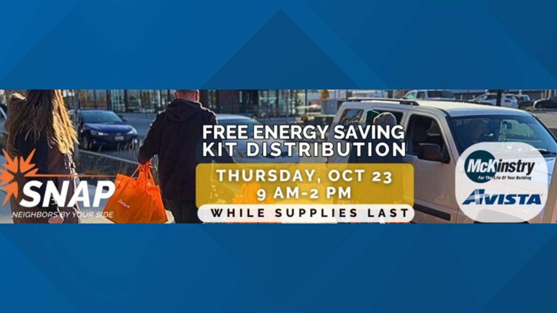 SNAP teaming up with McKinstry and Avista to distribute free energy-saving kits in Spokane – KREM