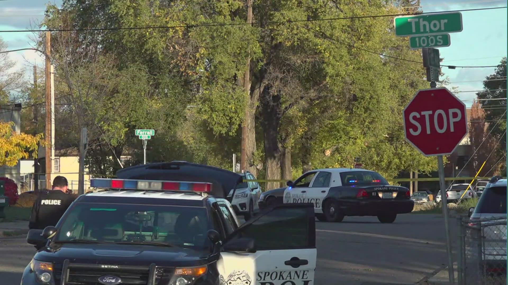 Police say they have arrested a suspect in Tuesday's stabbing in Spokane and they say he was responsible for Wednesday morning's standoff on I-90 that closed lanes. 