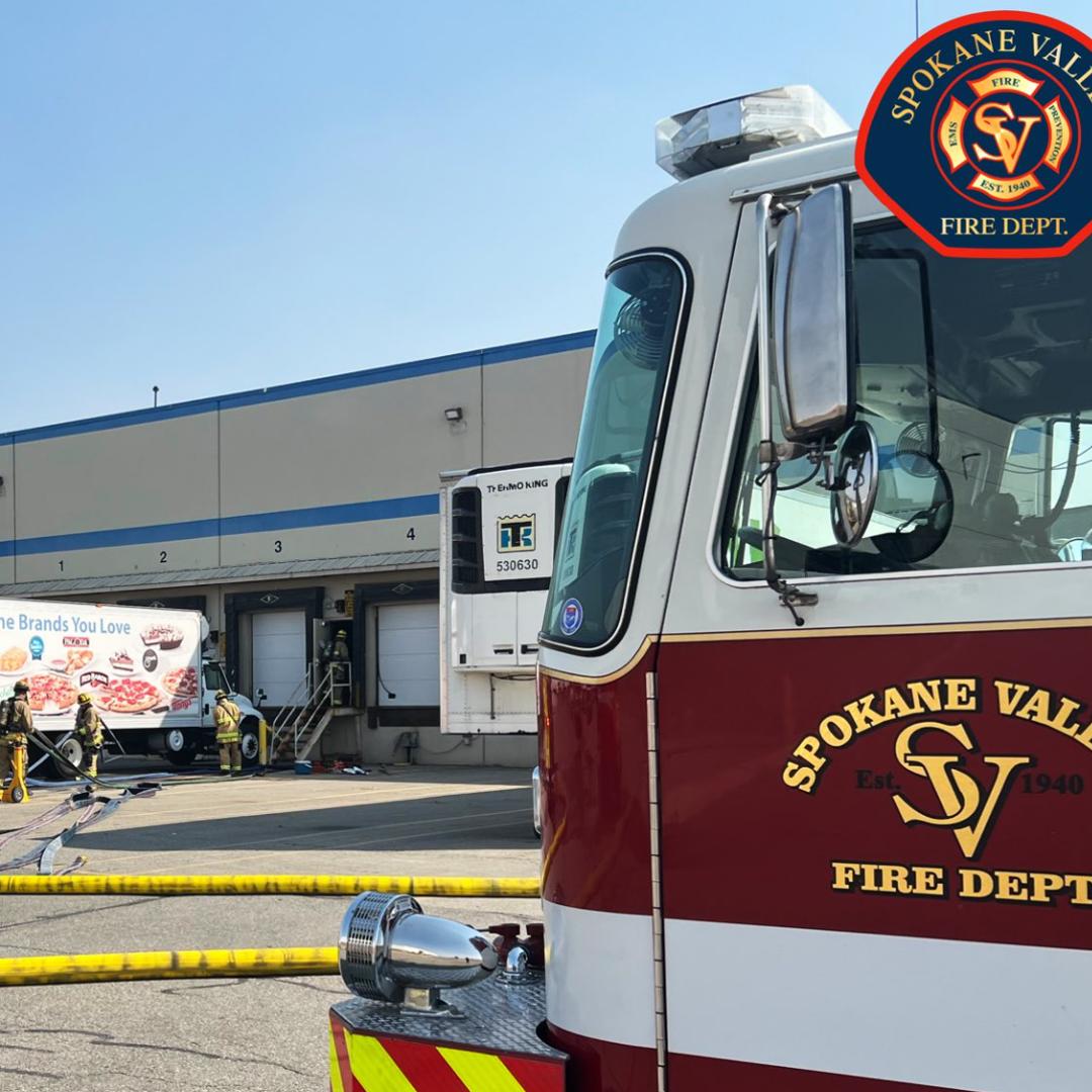 Firefighters tackle structure fire in Spokane Valley | krem.com
