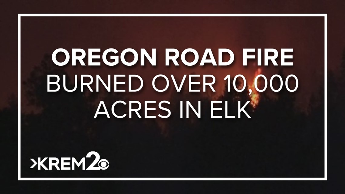 Oregon Road Fire Level 3 Evacuations still in place for 10,142 acre