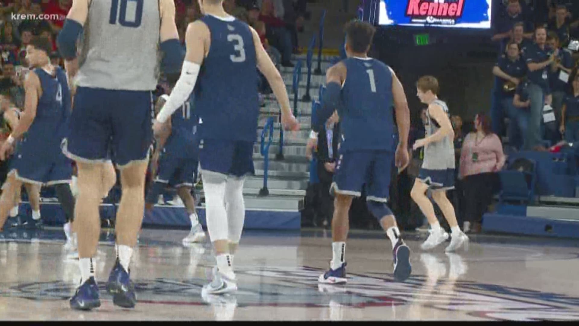 The Bulldogs could play in Spokane in the first weekend of the NCAA Tournament if they are a four-seed or higher in the tournament.