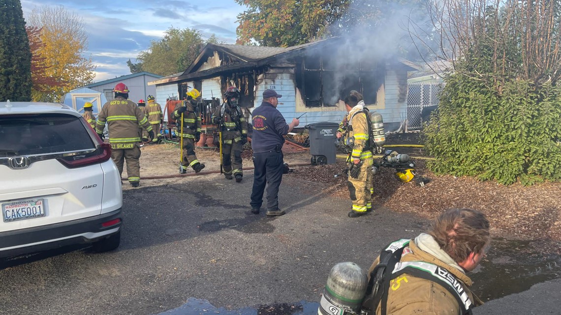 Grant County Sheriff Office reports one dead in mobile home fire | krem.com