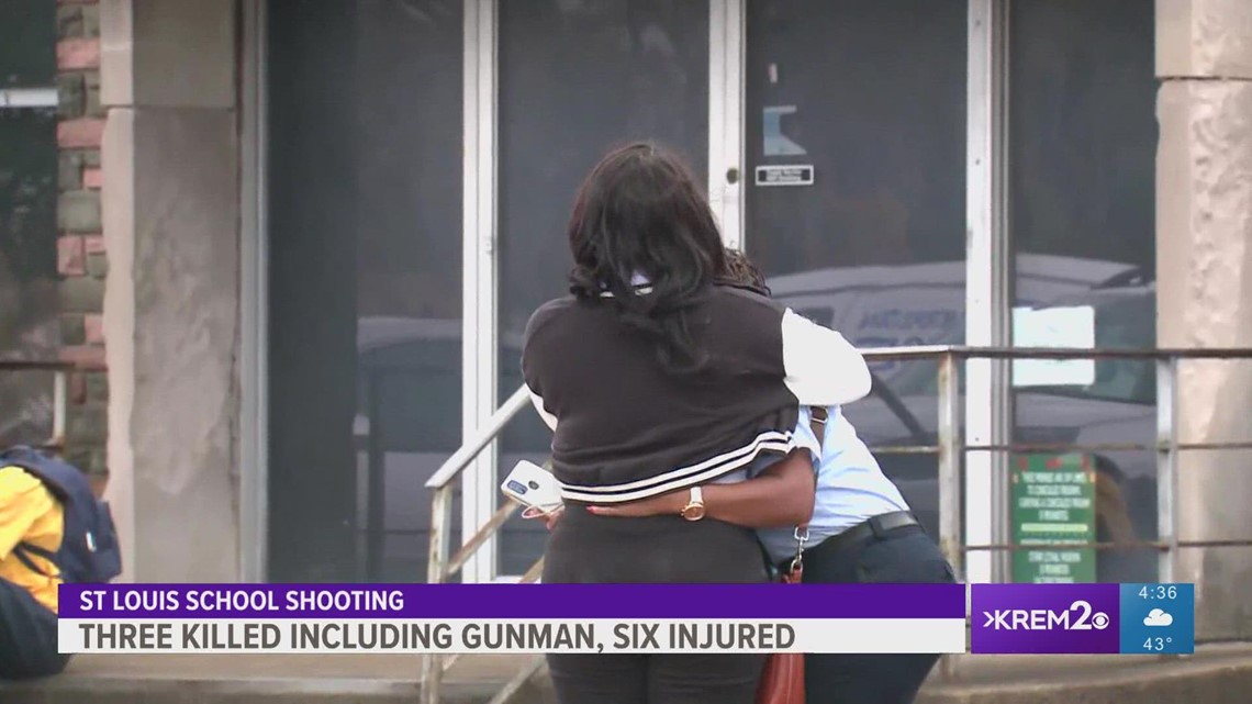 Teacher, teenage girl killed, 4 other teens shot at south St. Louis ...
