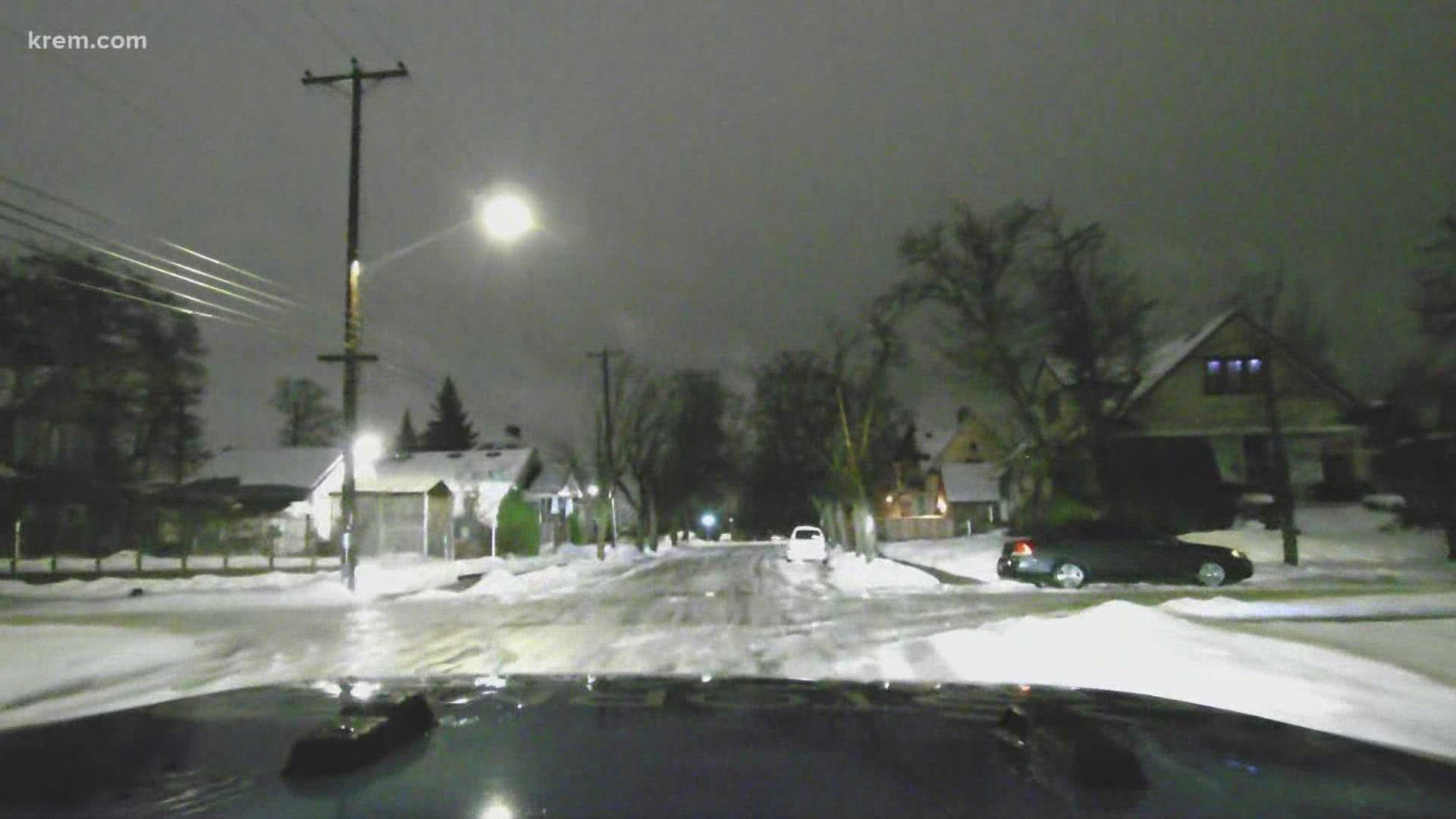 Schools closed, roads slick in Inland Northwest on Friday | Up with KREM at 6am