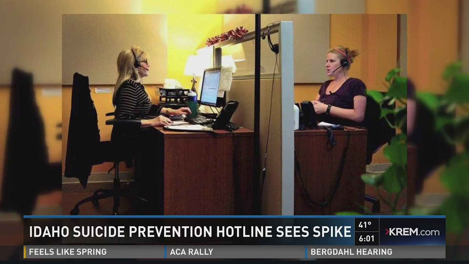 Idaho suicide prevention hotline sees spike in calls and texts