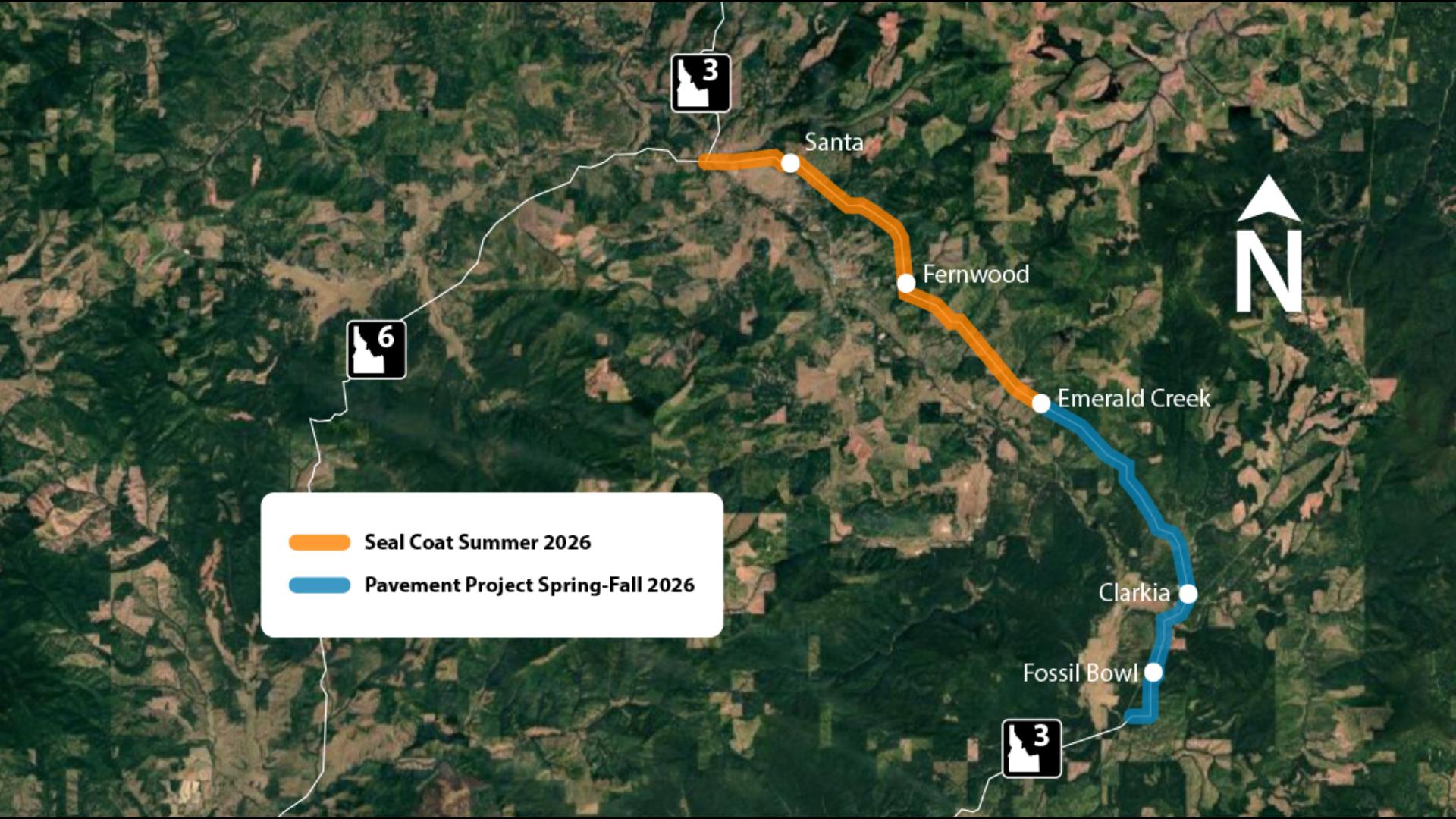 Pavement reconstruction project set to begin on SH-3 near Clarkia next ...