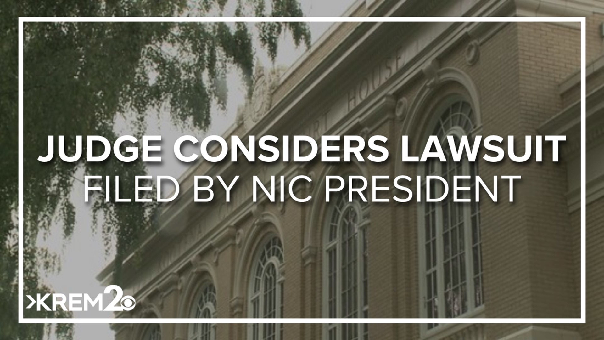 The Kootenai County judge is considering whether NIC will be forced to turn over an investigative report into college president Nick Swayne