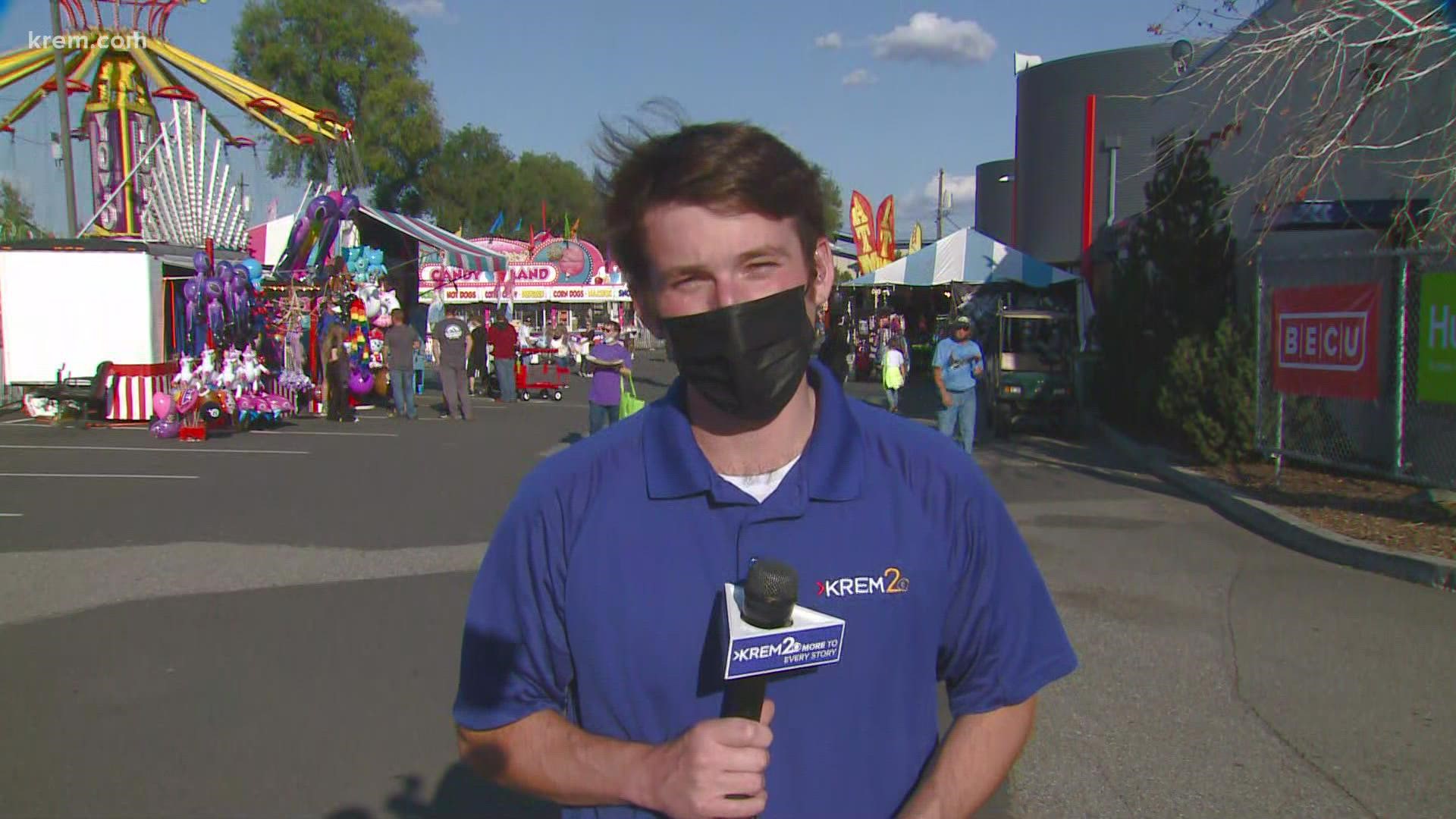 The fair announced it will require visitors to follow Washington's mask mandates indoors and outdoors.