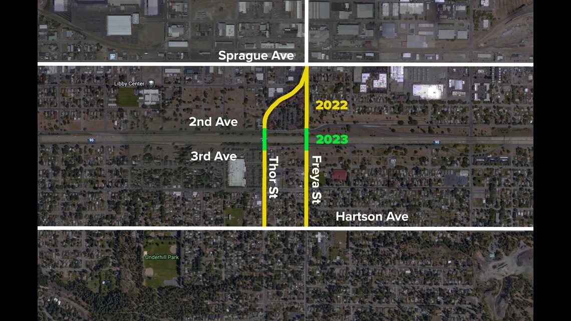 Thor and Freya under major construction in Spokane