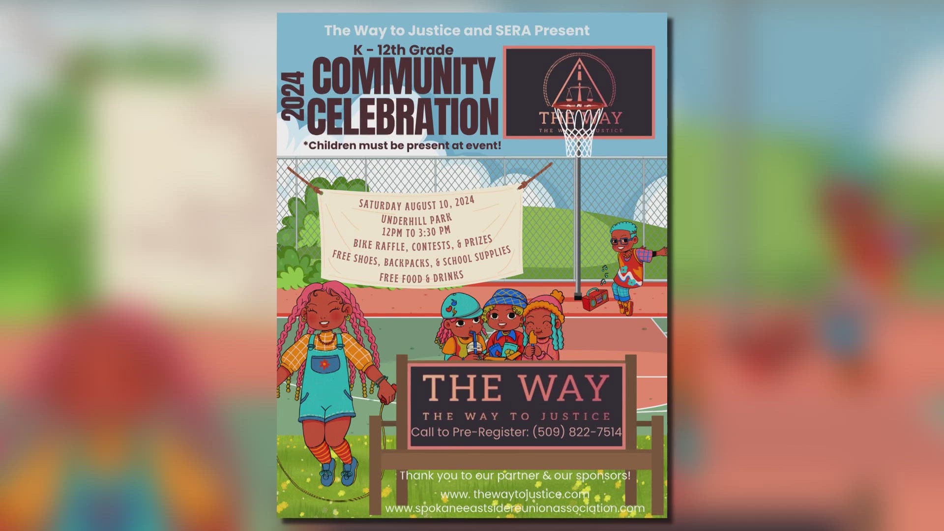 Spokane's East Central neighborhood is hosting a community celebration to distribute free school supplies for local students returning to school soon.