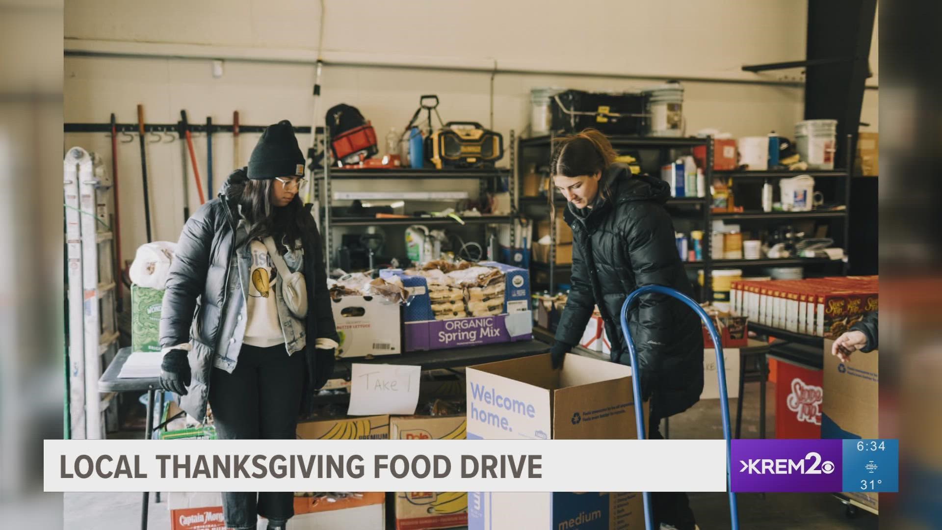 Around the Spokane community, people are hoping to alleviate some of the pressure of the season by footing the bill on Thanksgiving dinners for those in need.