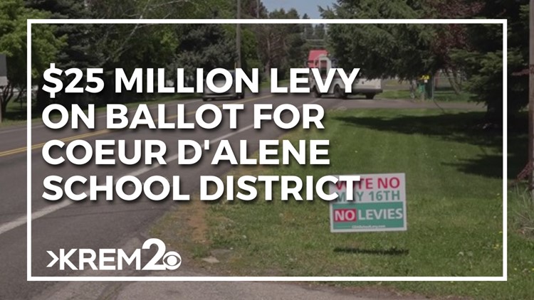 Kootenai County residents to vote on $25 million levy for Coeur d'Alene School District