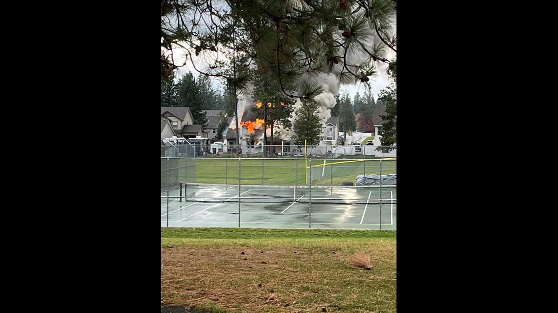 PHOTOS Rathdrum, Idaho, house explodes after gas leak