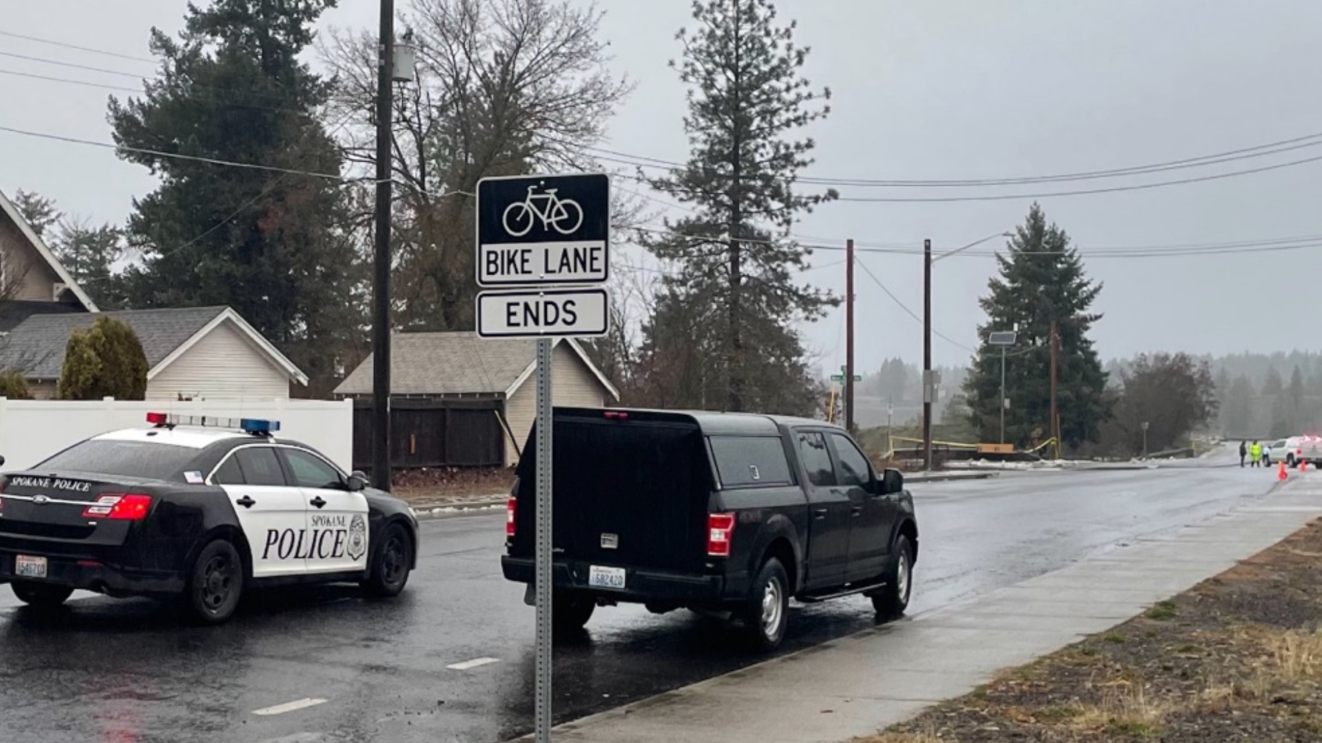 Spokane Police PIO Nick Briggs said the incident may have been a hit-and-run, but they are still early in their investigation so nothing has been confirmed yet.