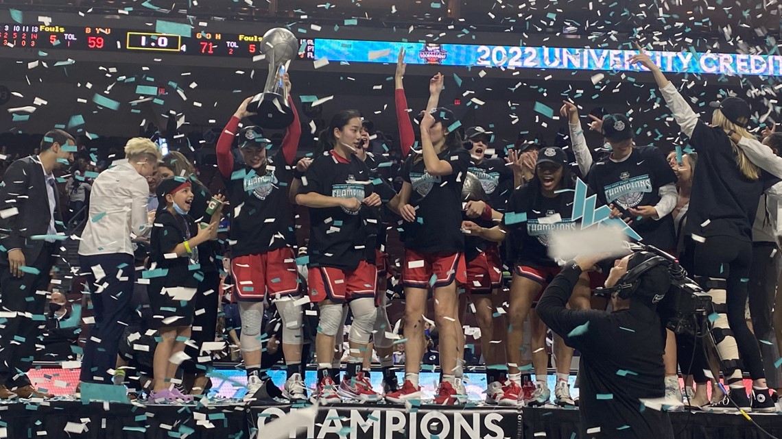 Gonzaga Women Win Wcc Championship Over No 15 Byu 1991