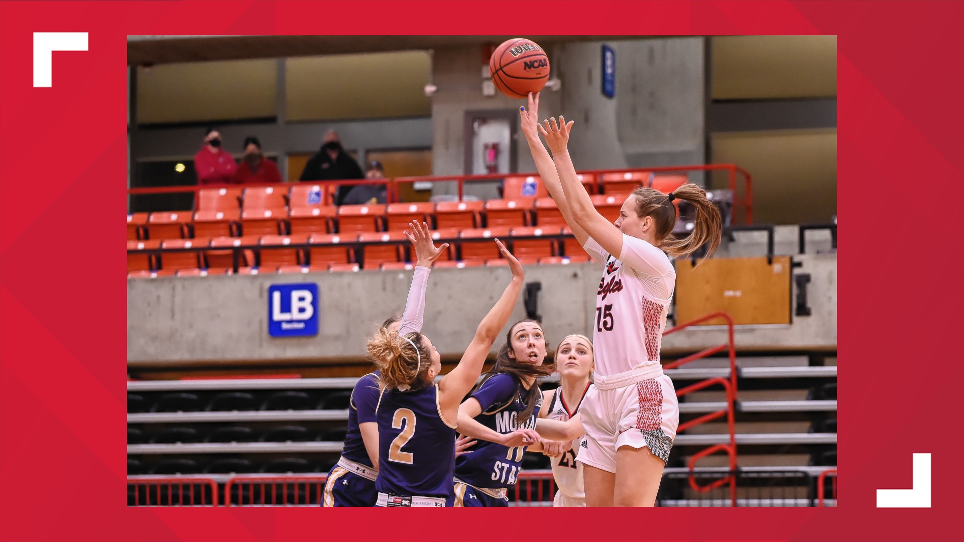 The Spangle native and Liberty High School graduate led the Eags in points per game this season and was second on the team in rebounds.
