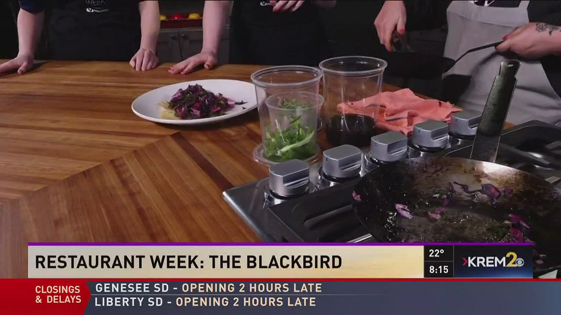 Restaurant Week Sneak Peek: The Blackbird (2-26-18)