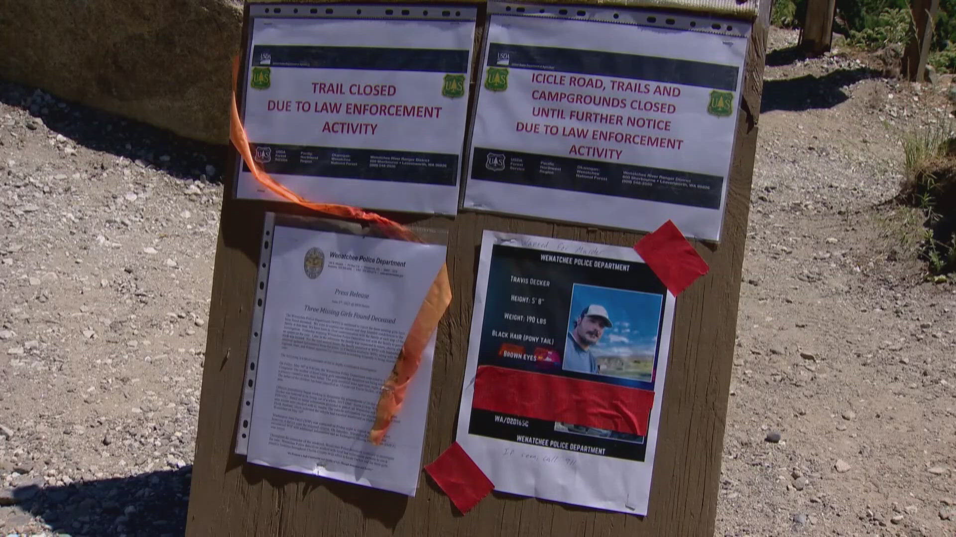 Decker manhunt focuses on Idaho's Sawtooth National Forest | krem.com