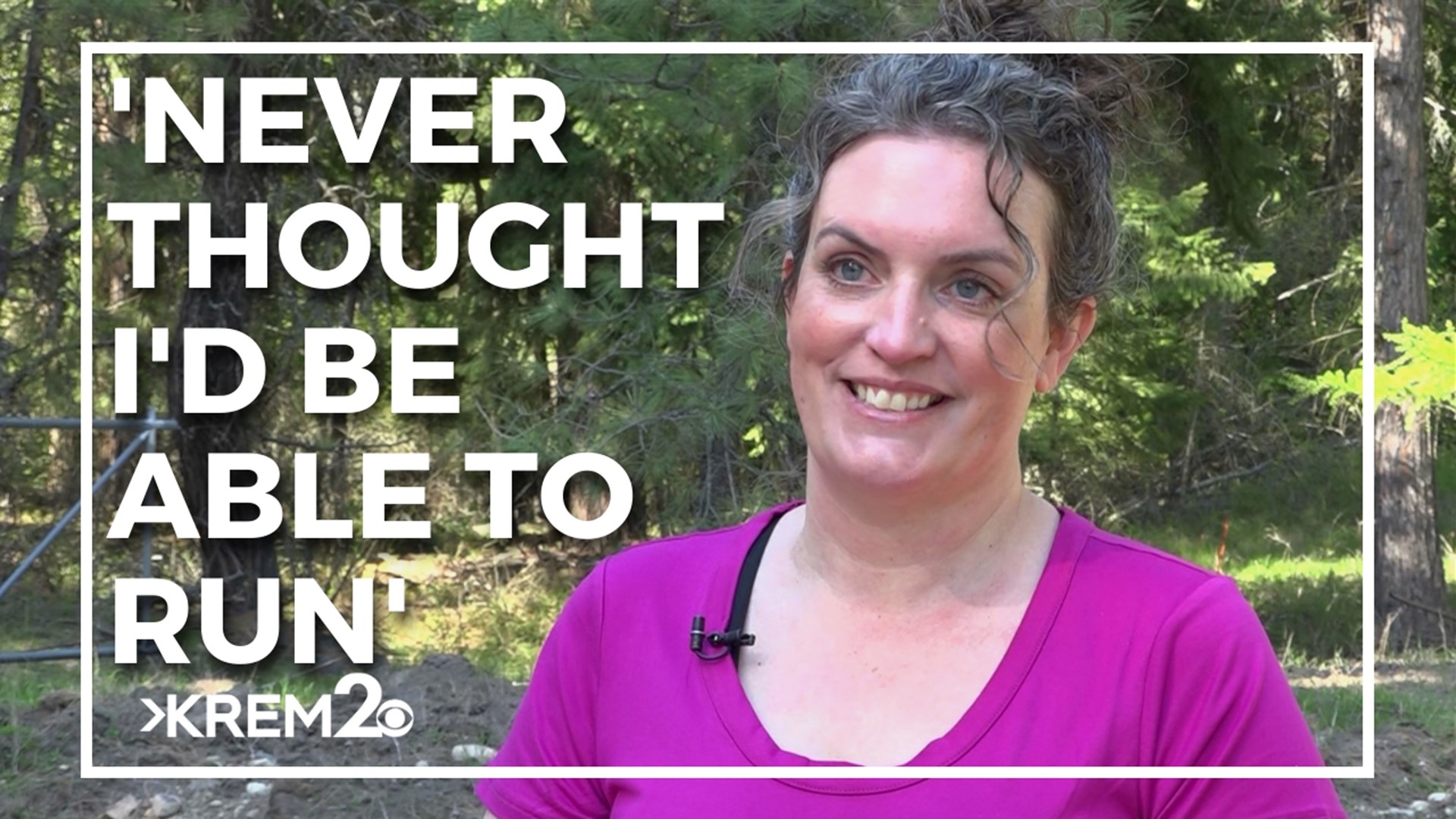 Nikki Blockhan was told she shouldn't be a runner by a teacher 30 years ago. Now, just days away from the  Bloomsday Race, she ready to beat those odds.