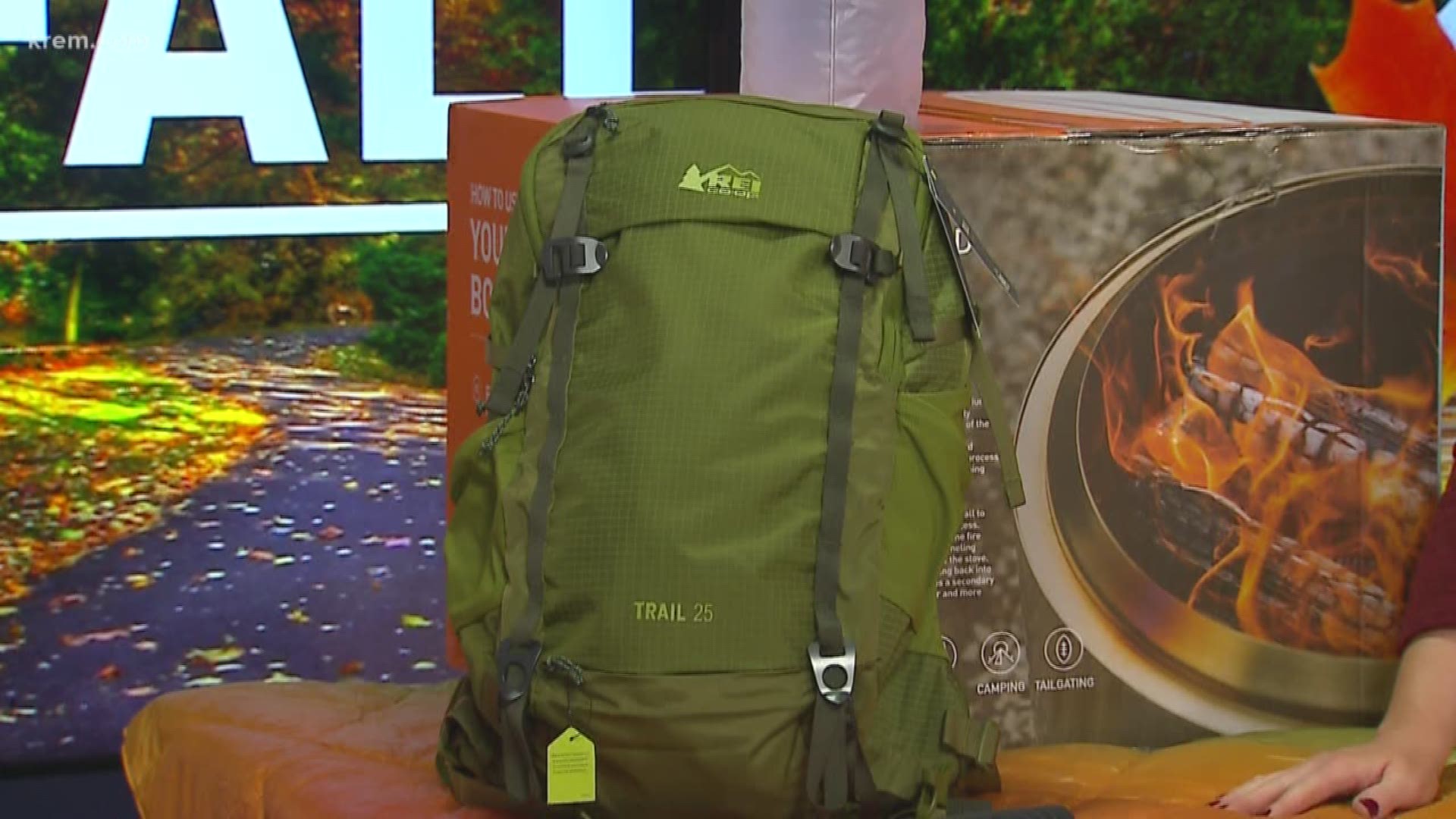 REI stops by the KREM 2 studio to show us what we need if we are hiking and biking in the fall.