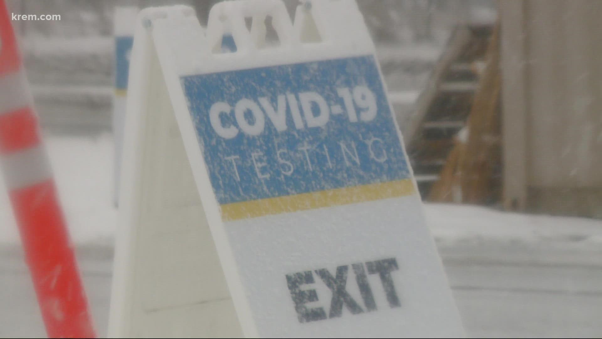 High demand for COVID testing in Spokane County