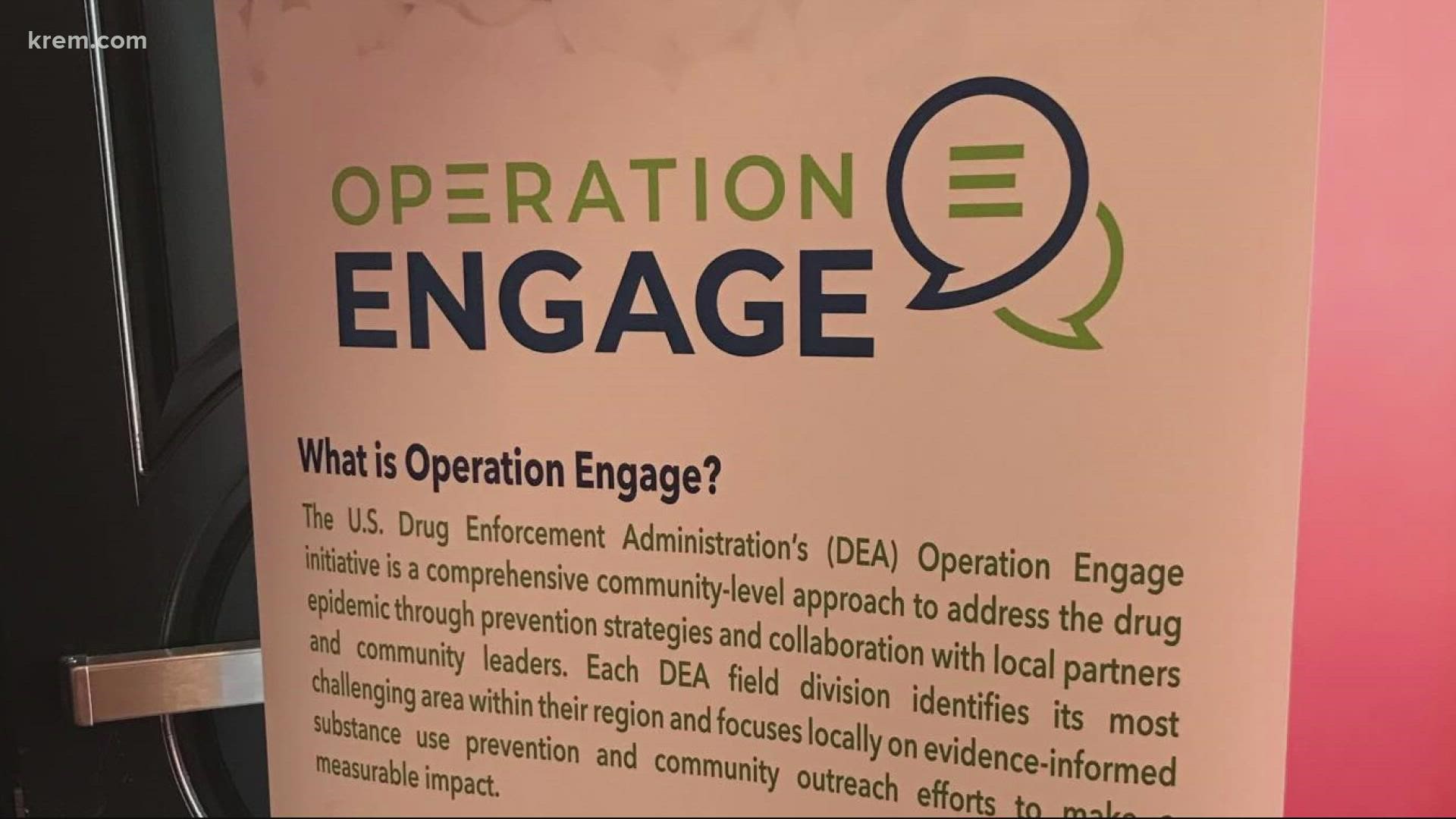 Spokane was chosen to house Operation Engage due to the staggering number of fentanyl overdoses and arrests in the area.