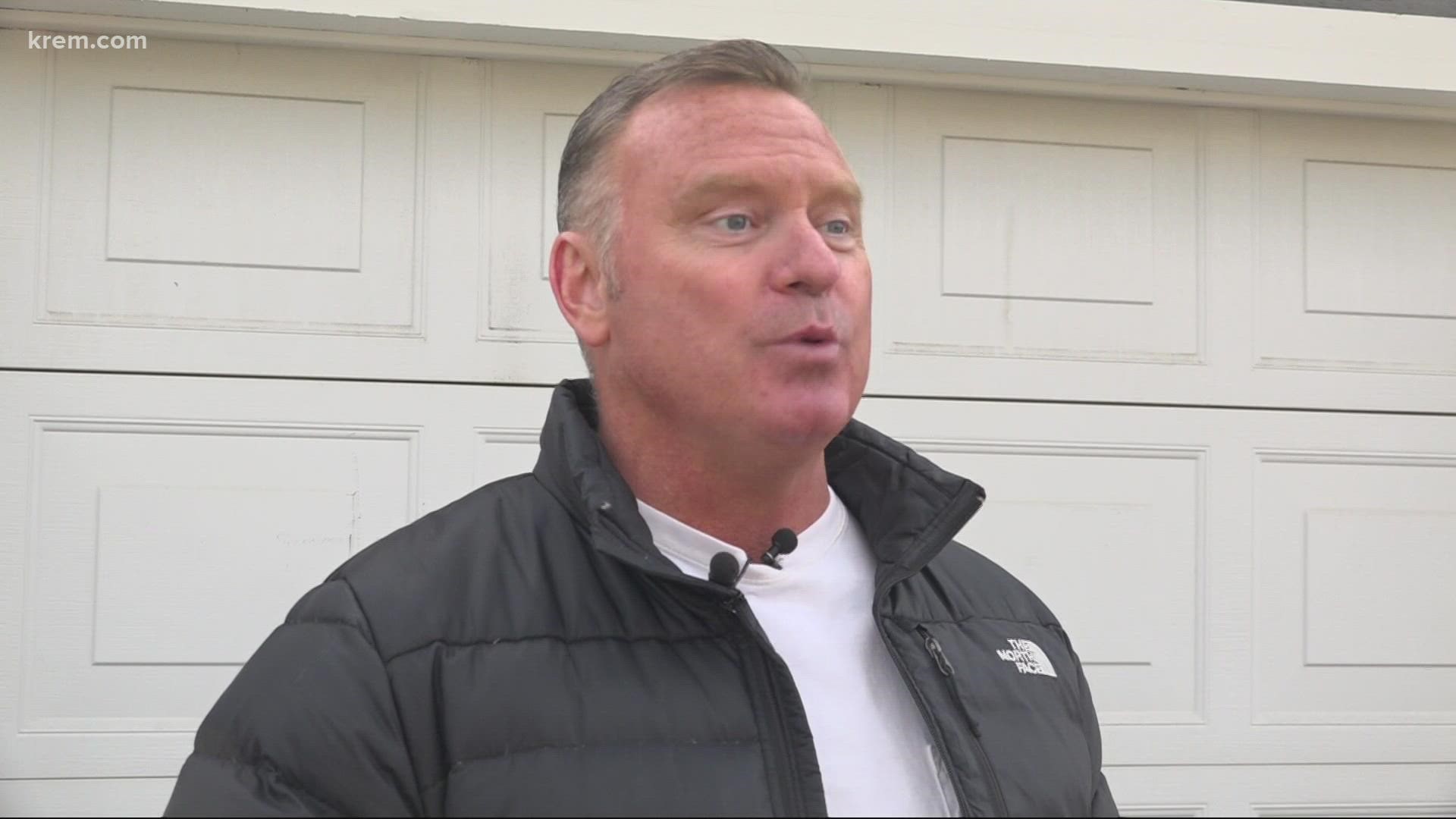 Former Spokane County Sheriff's Deputy Craig Chamberlin was fired days after announcing his run for Spokane County Sheriff. He said he will continue his campaign run