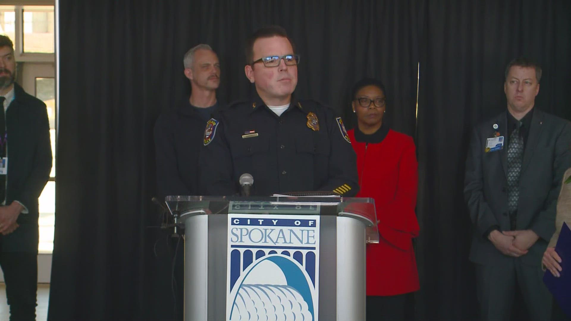 Interim Chief Justin Lundgren talks about staffing in the dept as more than a dozen officers have been placed on administrative leave following shootings in 2024.