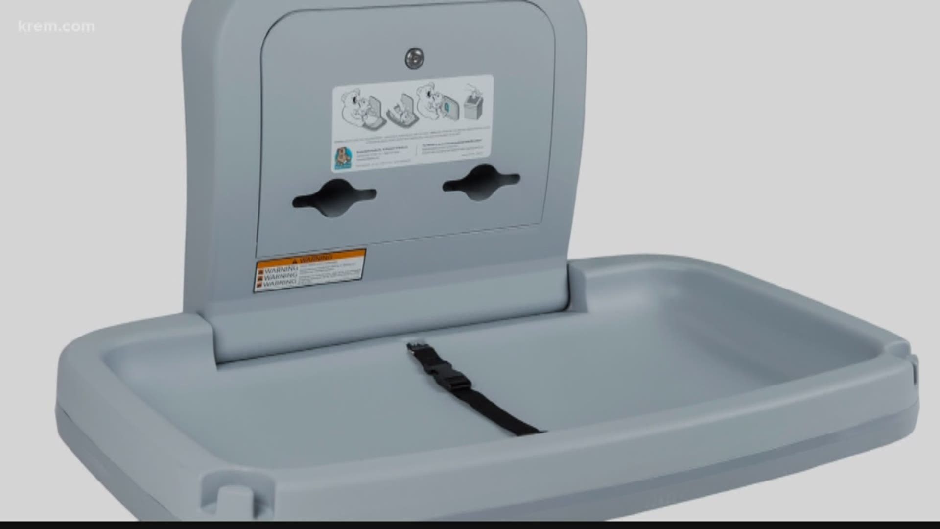 An ordinance passed by the Spokane City Council will install two changing tables in men's and women's restrooms in a new city building each year, starting with City Hall.