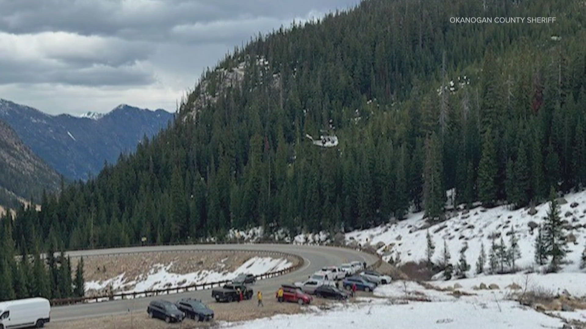 Three of the hikers were confirmed dead at the scene, while the fourth climber got out and called authorities.