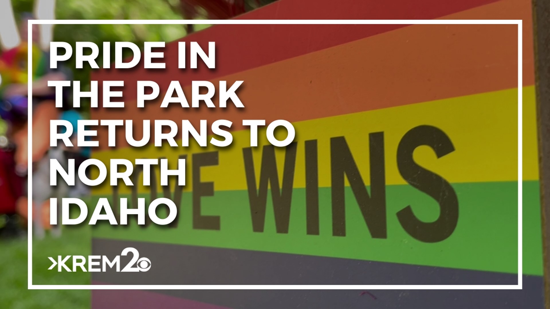 Pride in the Park is taking place Saturday, June 3rd from 10 a.m. until 3 p.m. at the Coeur d'Alene City Park and Bandshell.