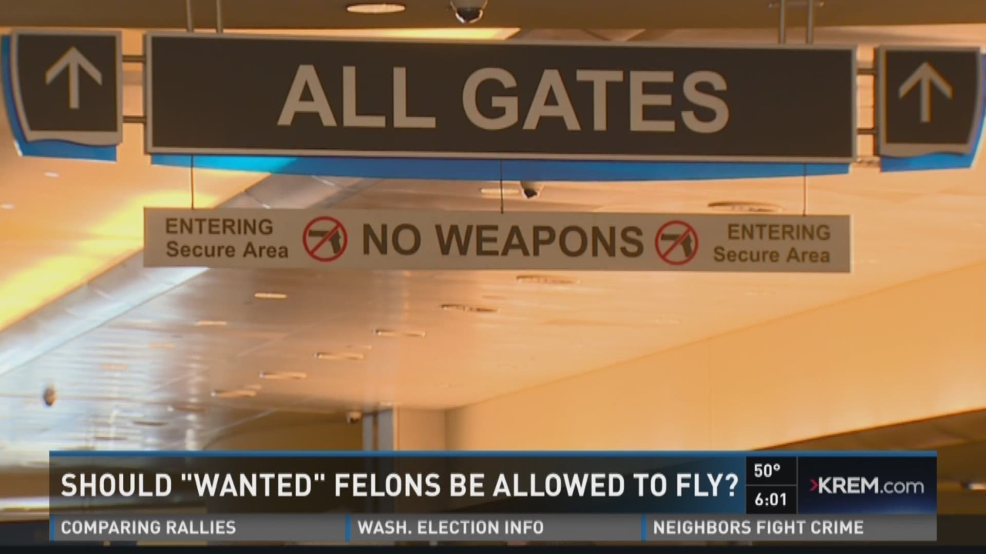 A 2 On Your investigation revealed a loophole allowing wanted felons to fly freely on planes.