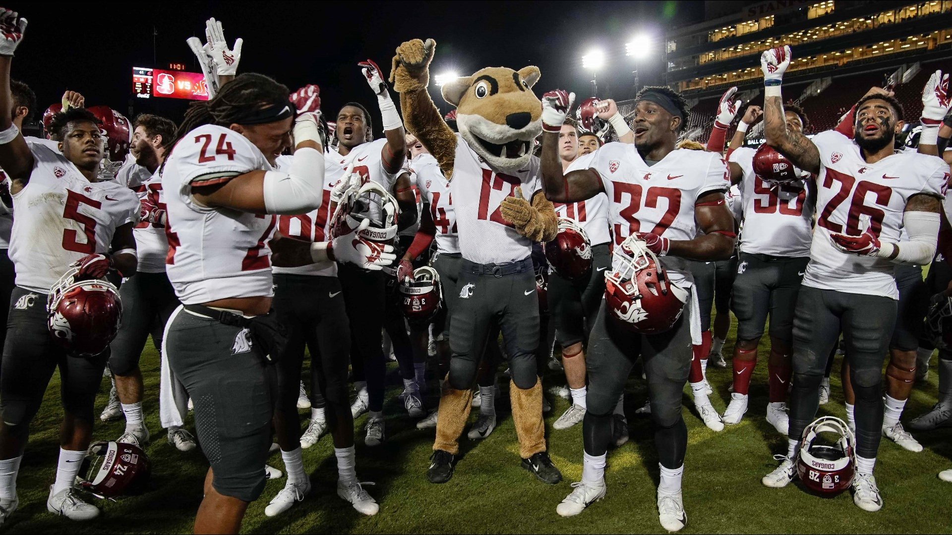 WSU plays the Pac-12's top three teams on the road this season. Where will they stack up?