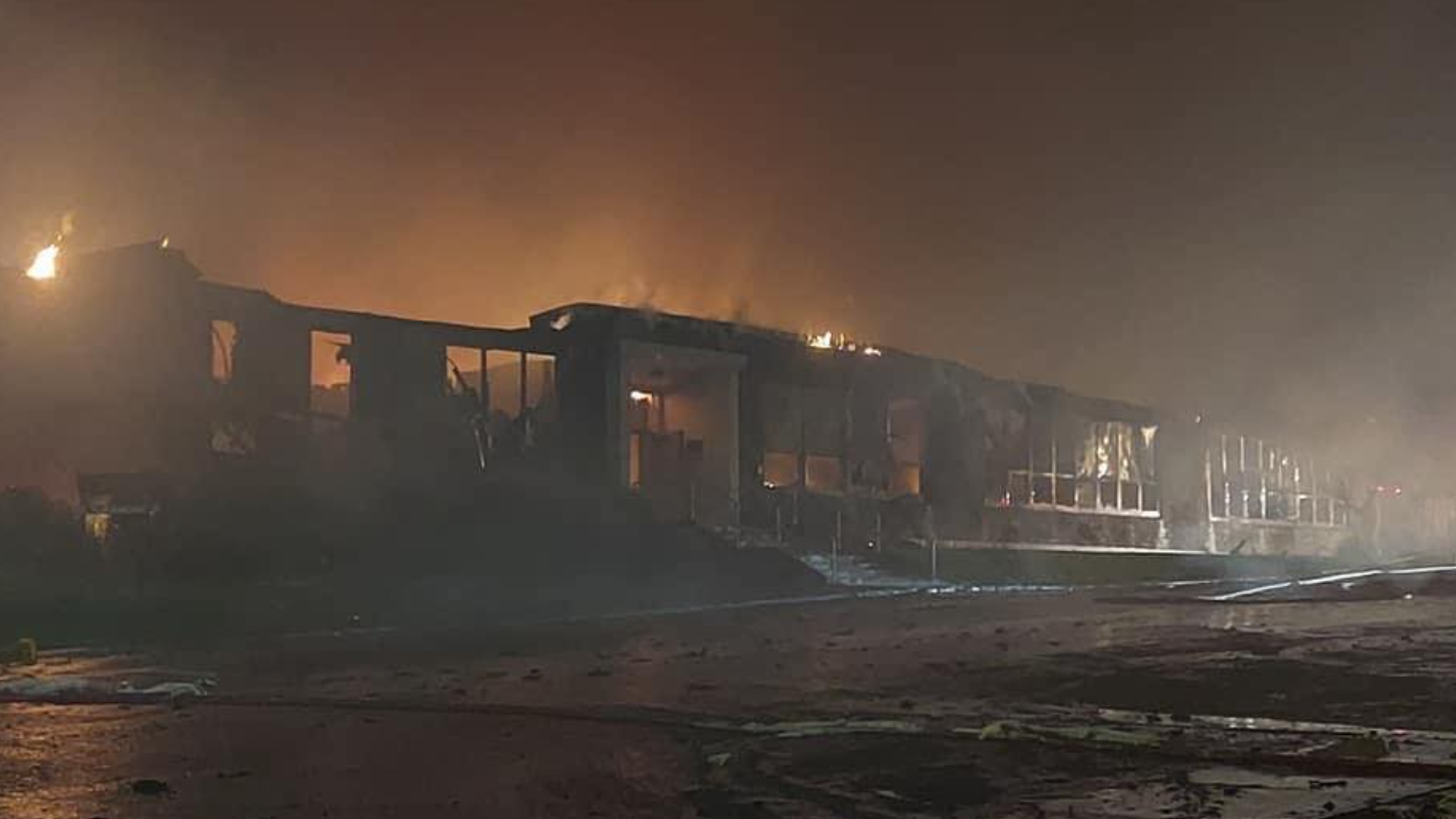 Almira Middle School destroyed in fire following power outage