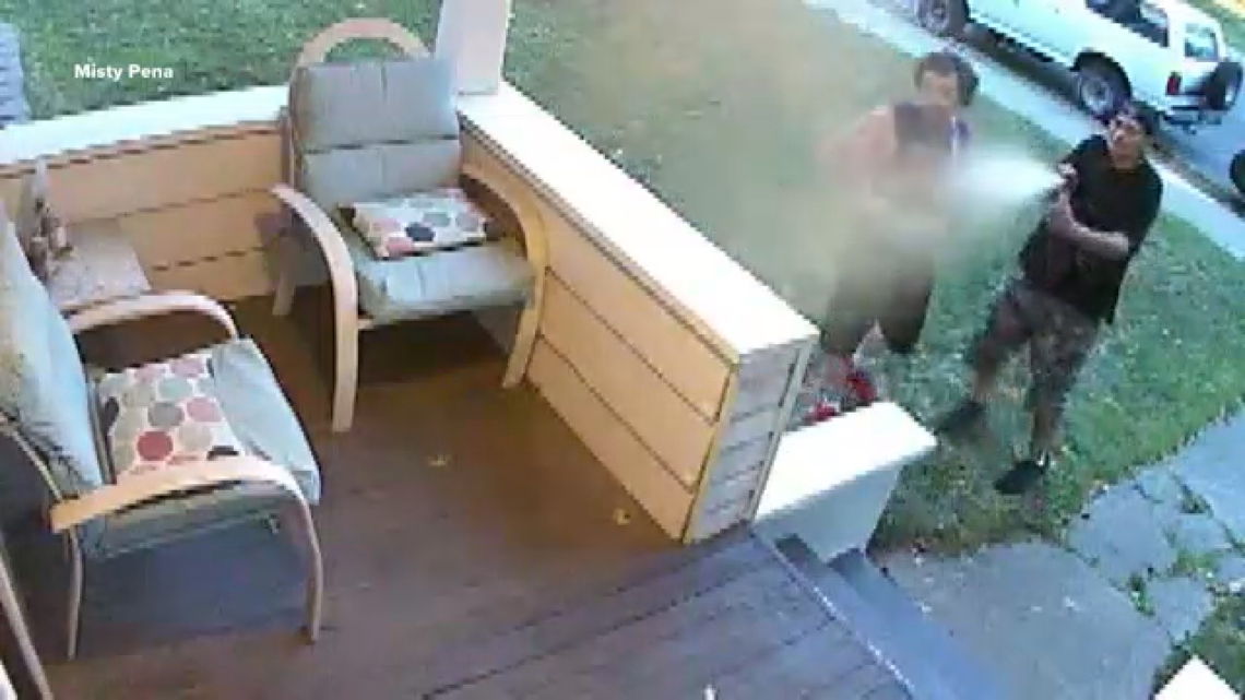 Caught on Camera: Family in Hillyard assaulted with bear spray and gun ...