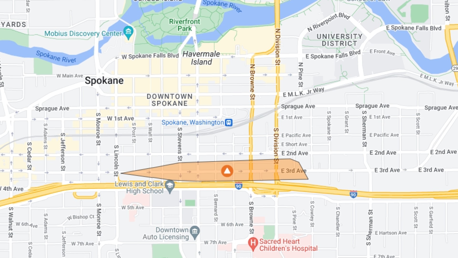 Avista reports power outage in downtown Spokane has been restored