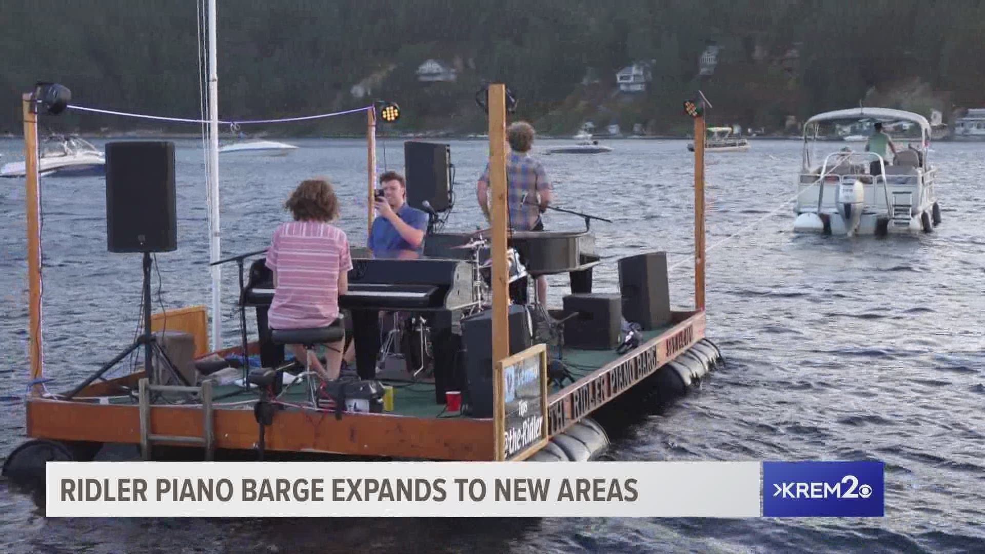 The musicians got creative during the shutdown. They kept the show afloat by performing on a boat on Deer Lake.