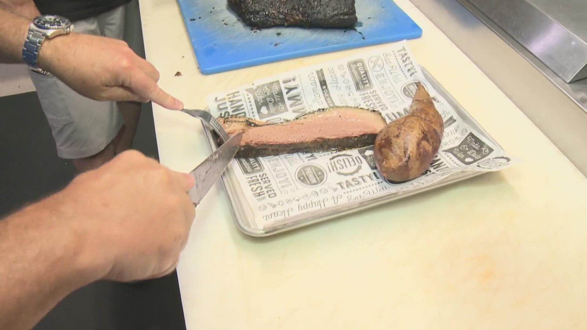Tom Sherry takes a trip to Coeur d'Alene to visit the smokehouse and learn more about they make their delicious smoked brisket.