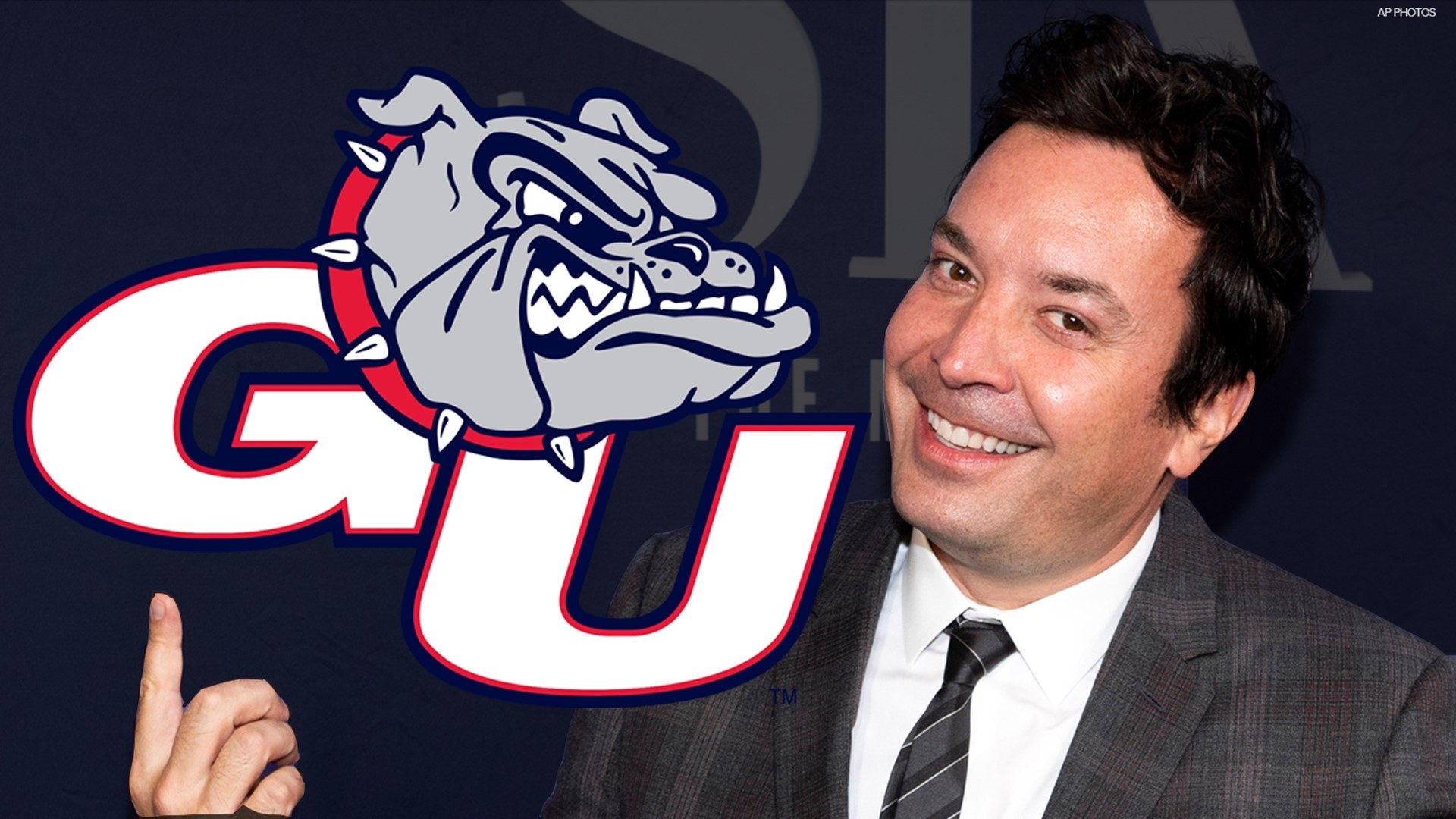 Tonight Show host Jimmy Fallon said "Gonzaga is gonna go all the way," as he revealed a mid-game scheme he hopes to pull off with the help of Gonzaga fans.