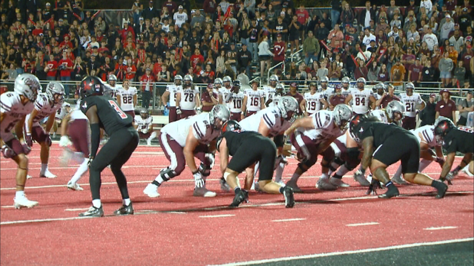 Eags almost overcome 17 point second half deficit, but lose to Montana for first time on red turf at Roos Field.