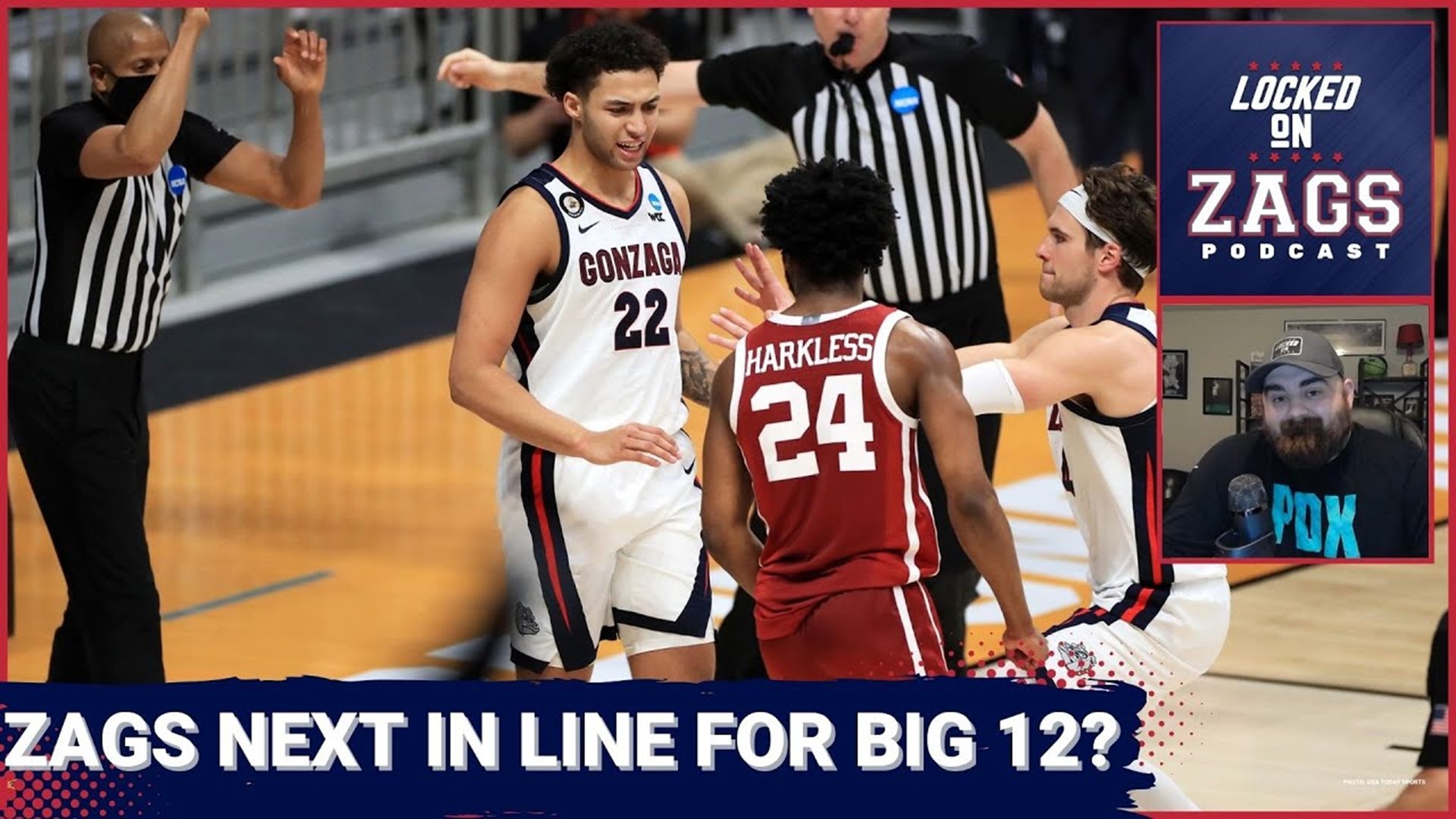 The Gonzaga Bulldogs remain in the thick of conference realignment discussions, although the Big-12 is currently focused on poaching the four corner schools.